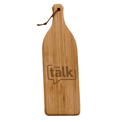 The Talk Logo Tabla para cortar botellas de vino - Talla única