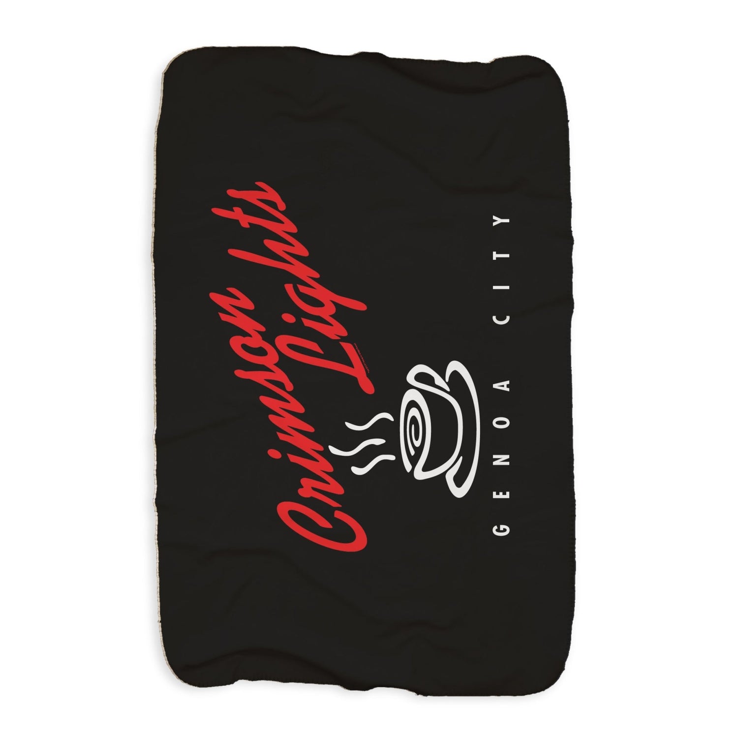 The Young and the Restless Crimson Lights Sherpa Blanket - Paramount Shop