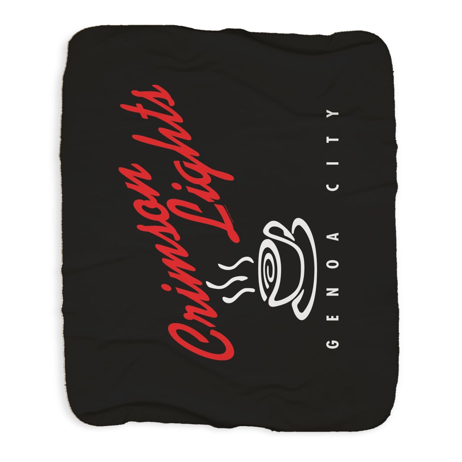 The Young and the Restless Crimson Lights Sherpa Blanket - Paramount Shop