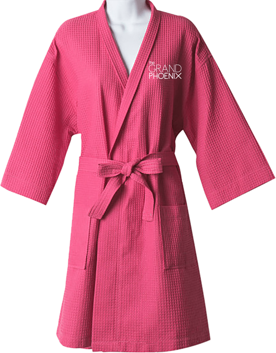 Phoenix Textile Robe The Young and the Restless Grand Phoenix Embroidered Waffle Robe ...