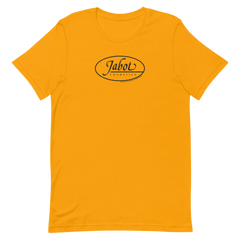 Die Jungen und die unruhigen Jabot -Kosmetik Erwachsene Premium-T-Shirt - Gold / SM