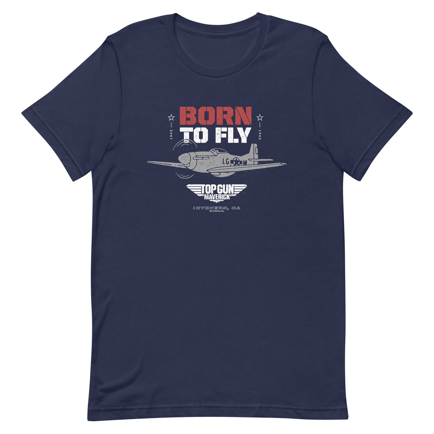 Top Gun: Maverick Born To Fly Unisex Premium T - Shirt - Paramount Shop