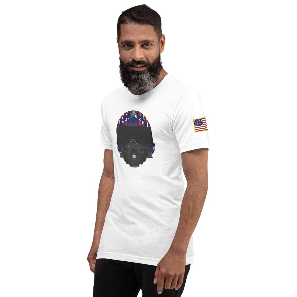 Top Gun Maverick Helmet Unisex Premium T - Shirt - Paramount Shop