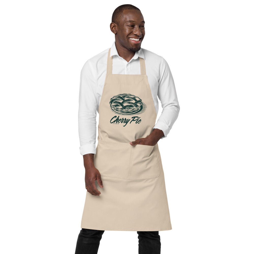 Twin Peaks Cherry Pie Organic Cotton Apron - Paramount Shop