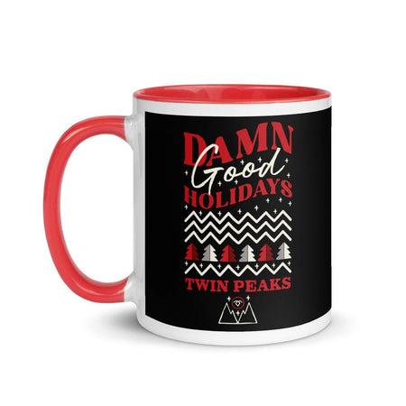 Twin Peaks Damn Good Holidays Two - Tone Mug - Paramount Shop