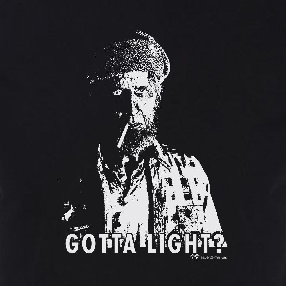 Twin Peaks Gotta Light? Adult Short Sleeve T - Shirt - Paramount Shop