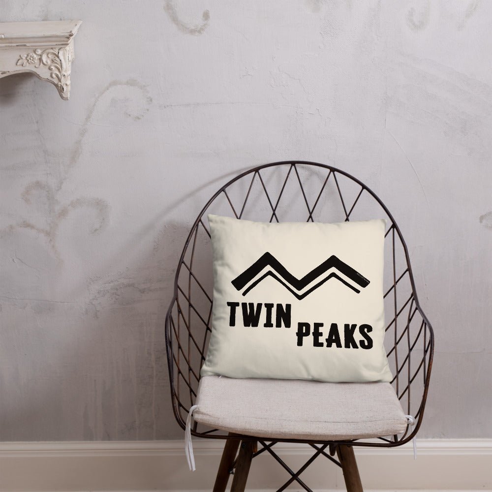 Twin Peaks Owl Card Throw Pillow - Paramount Shop