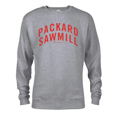 Twin Peaks Packard Sawmill Fleece Crewneck Sweatshirt - Sport Grey / SM