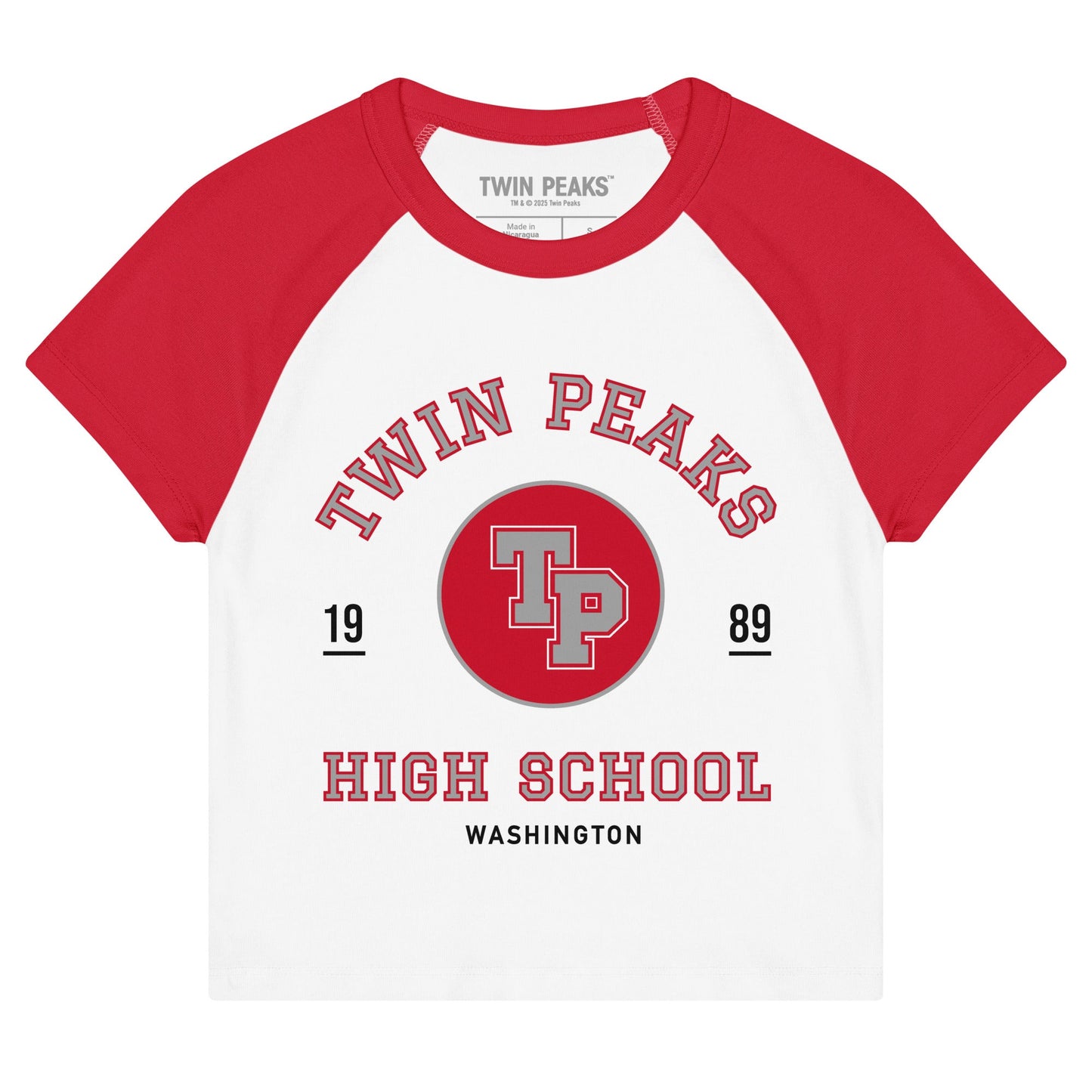 Twin Peaks Women’s Raglan Tee High School - Paramount Shop
