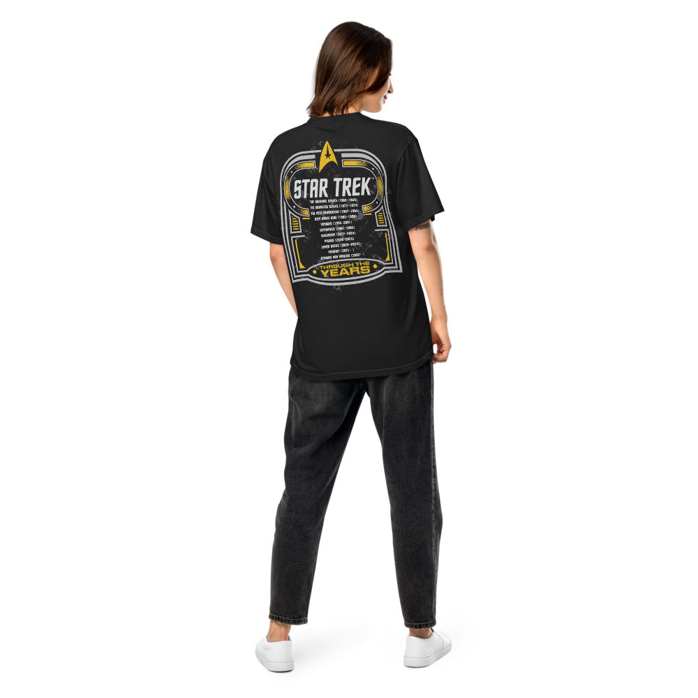 Star Trek T-Shirt Through The Years