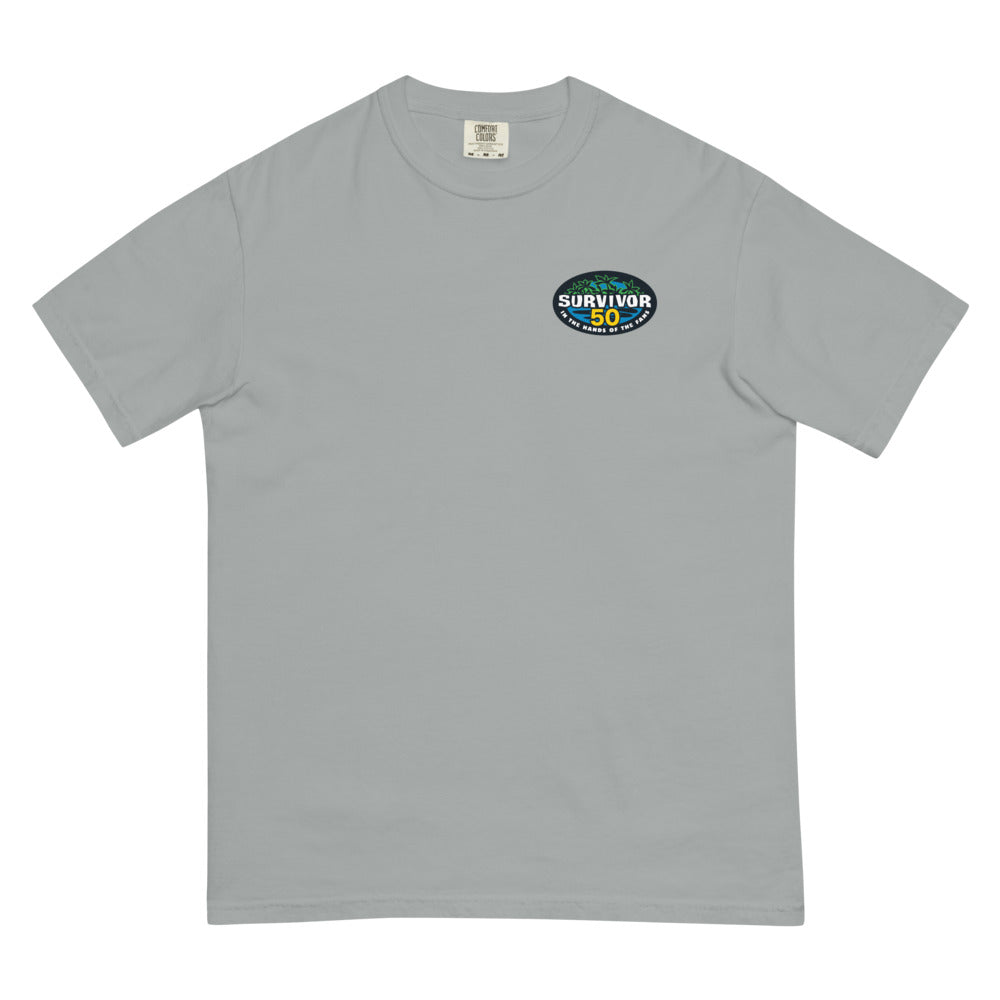 Survivor Comfort Colors T-Shirt 50 Seasons Logo