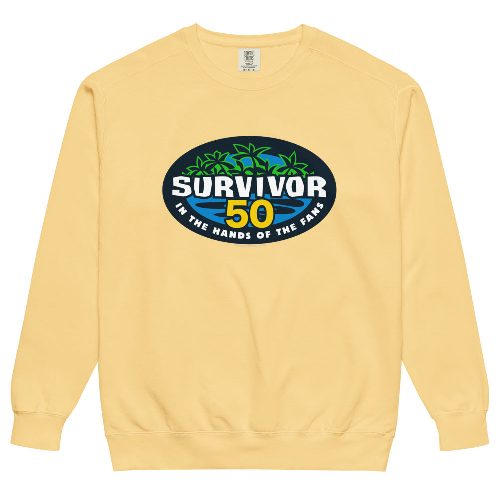 Survivor Crewneck Season 50  Butter