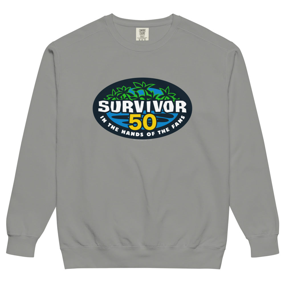 Survivor Crewneck Season 50  Grey