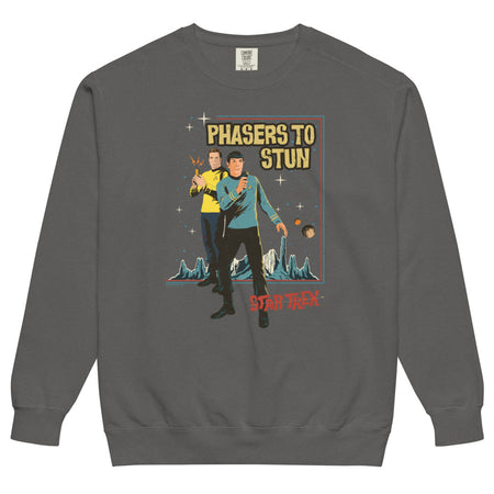 Star Trek: The Original Series Phasers To Stun Unisex Sweatshirt Pepper