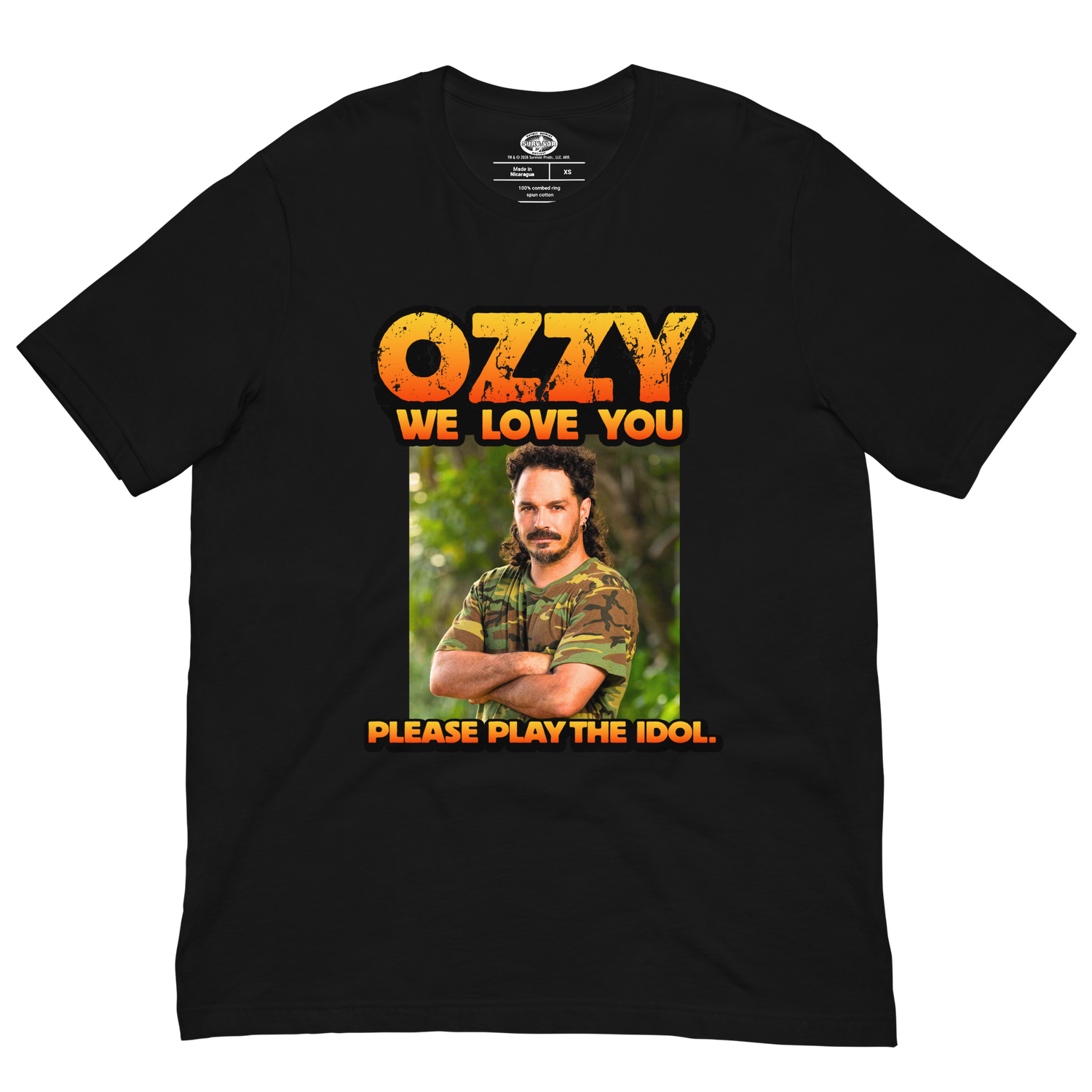 Survivor T-Shirt Ozzy We Love You