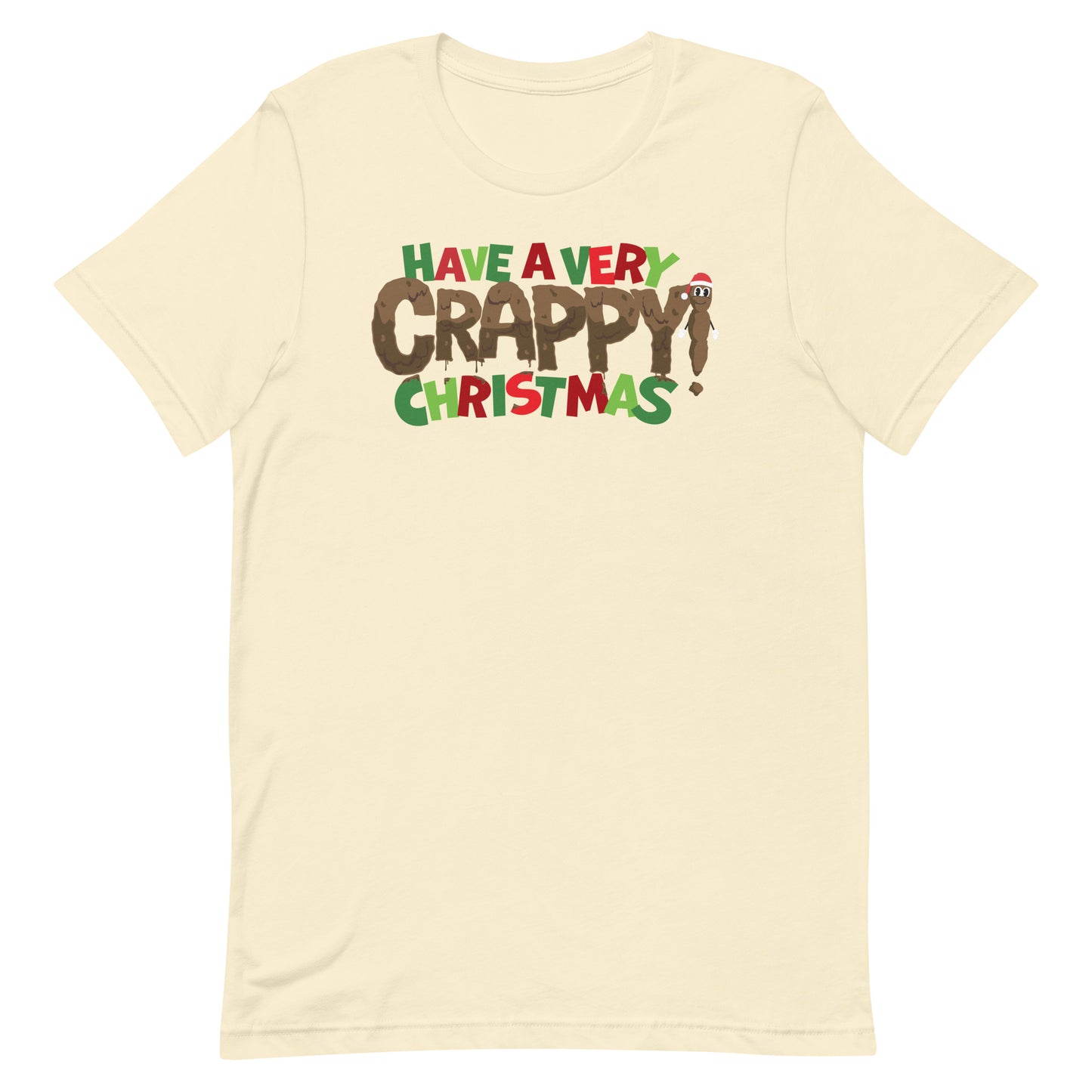 South Park Crappy Christmas t-shirt in black with holiday character graphic centered on the chest