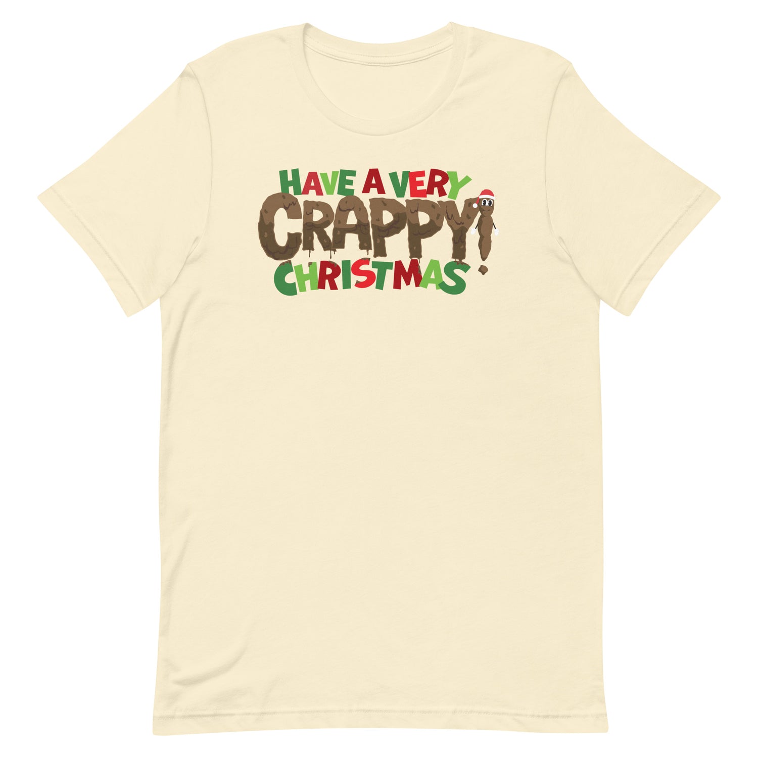 South Park Crappy Christmas t-shirt in black with holiday character graphic centered on the chest