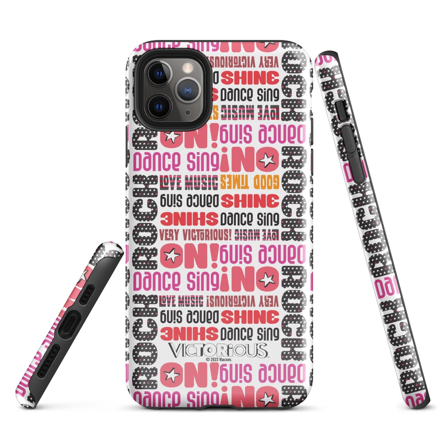 Victorious Dance Sing Shine Pattern Tough Phone Case - iPhone - Paramount Shop