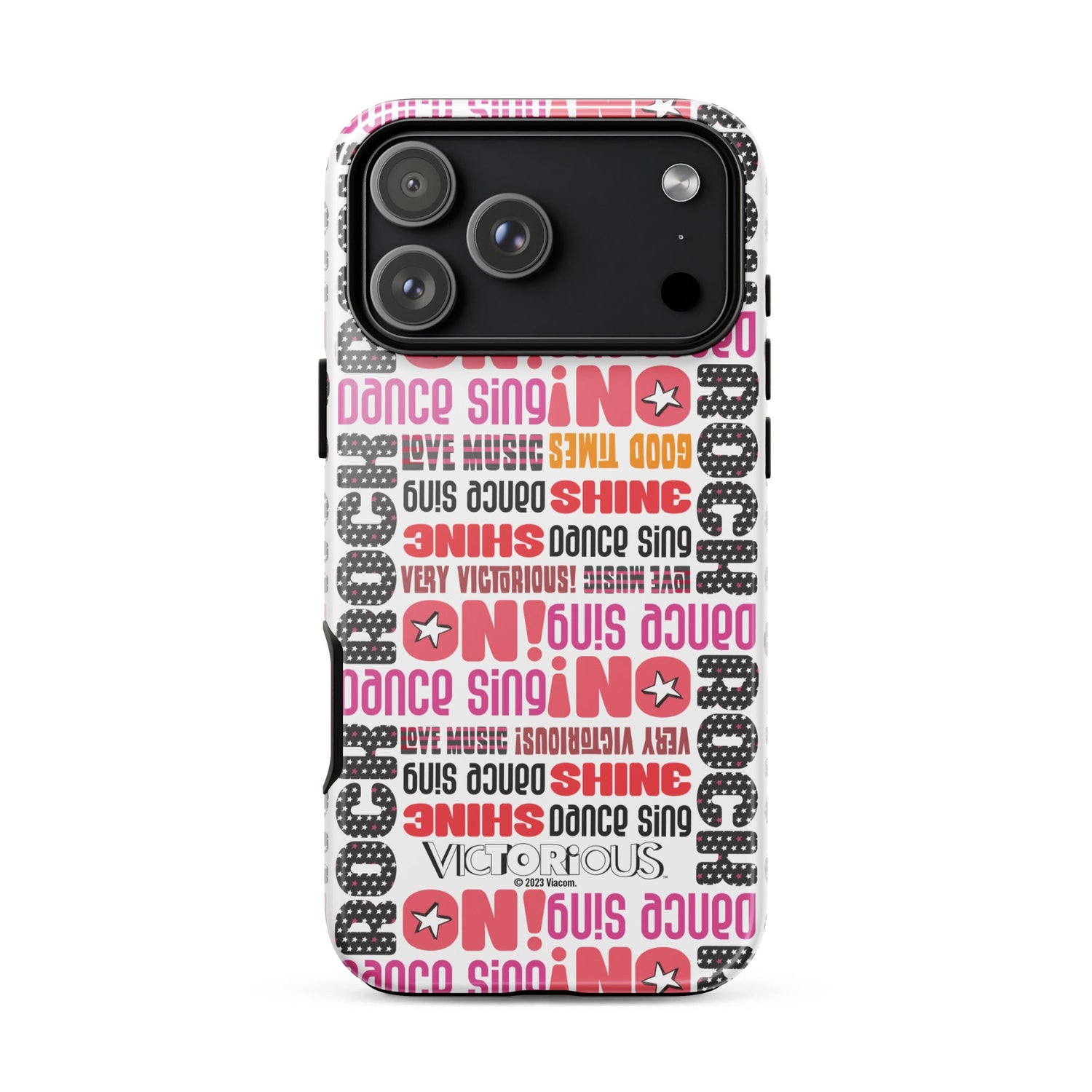 Victorious Dance Sing Shine Pattern Tough Phone Case - iPhone - Paramount Shop