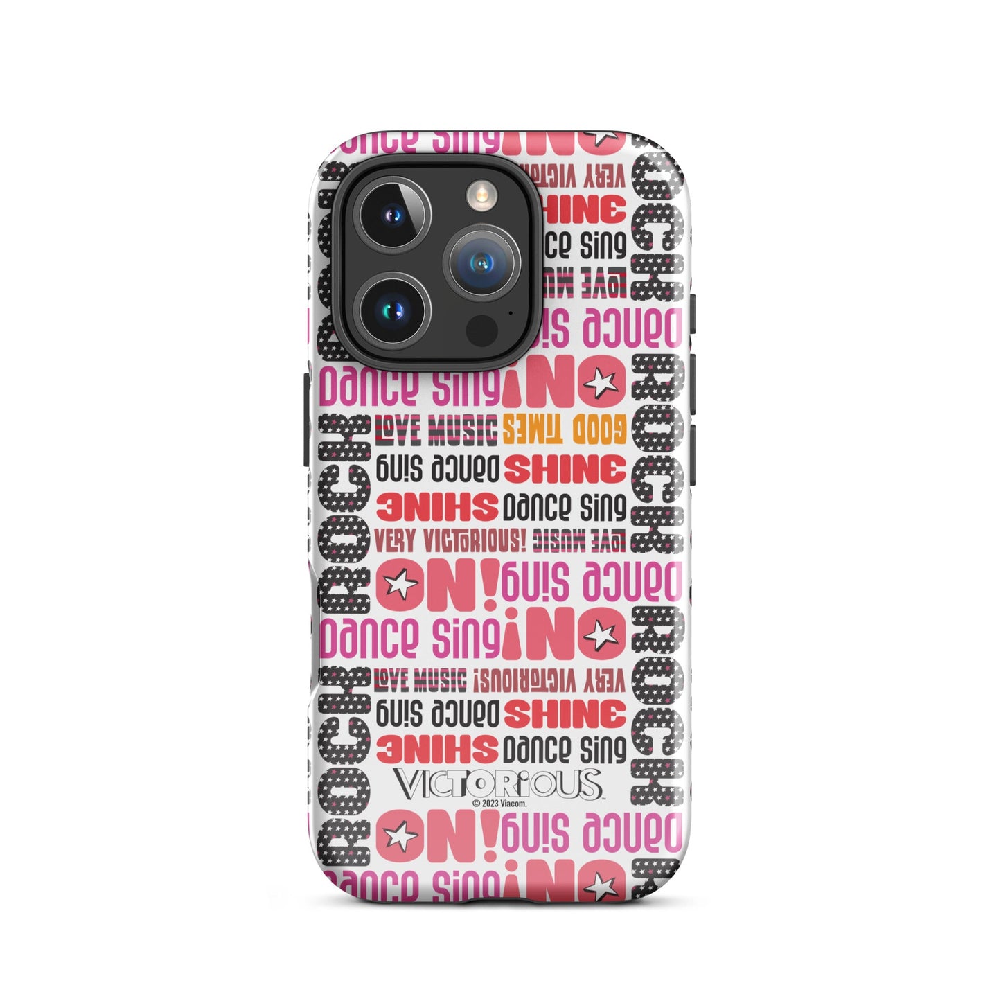 Victorious Dance Sing Shine Pattern Tough Phone Case - iPhone - Paramount Shop