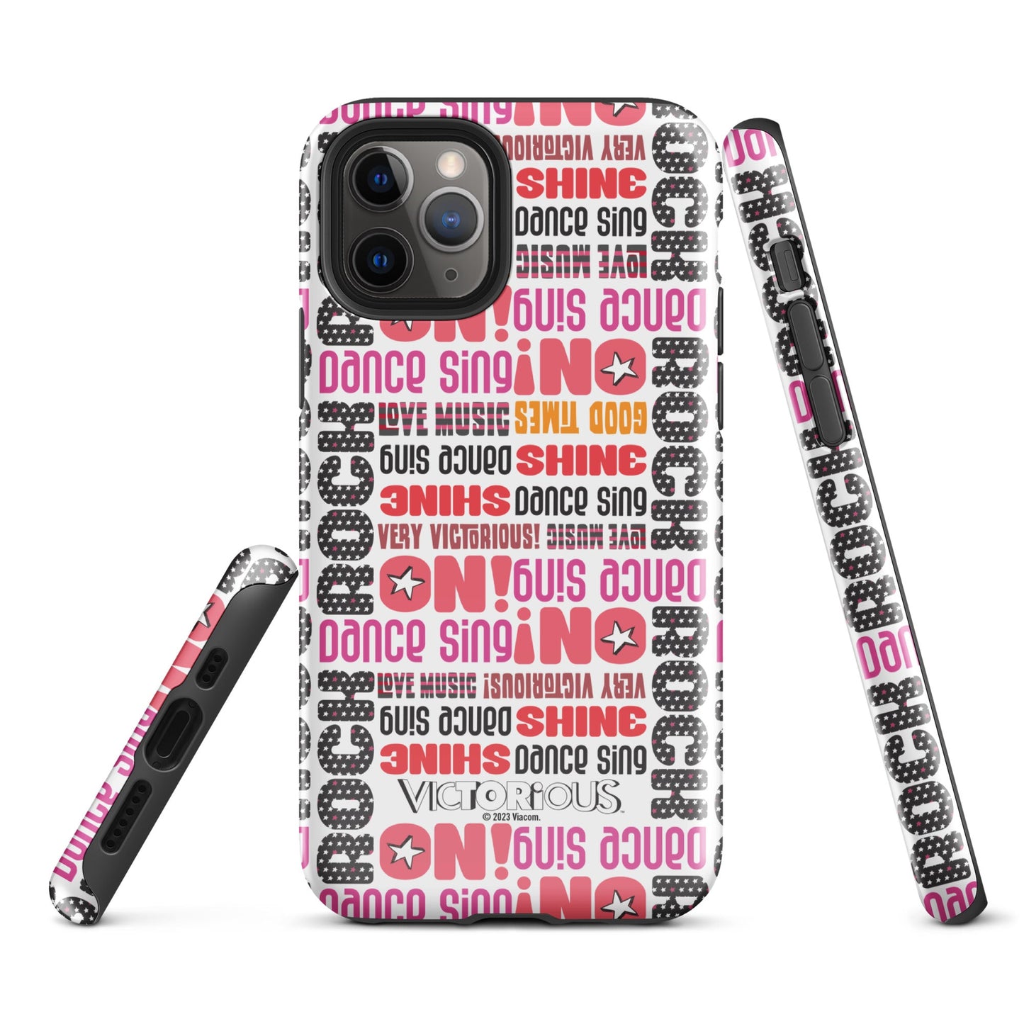 Victorious Dance Sing Shine Pattern Tough Phone Case - iPhone - Paramount Shop