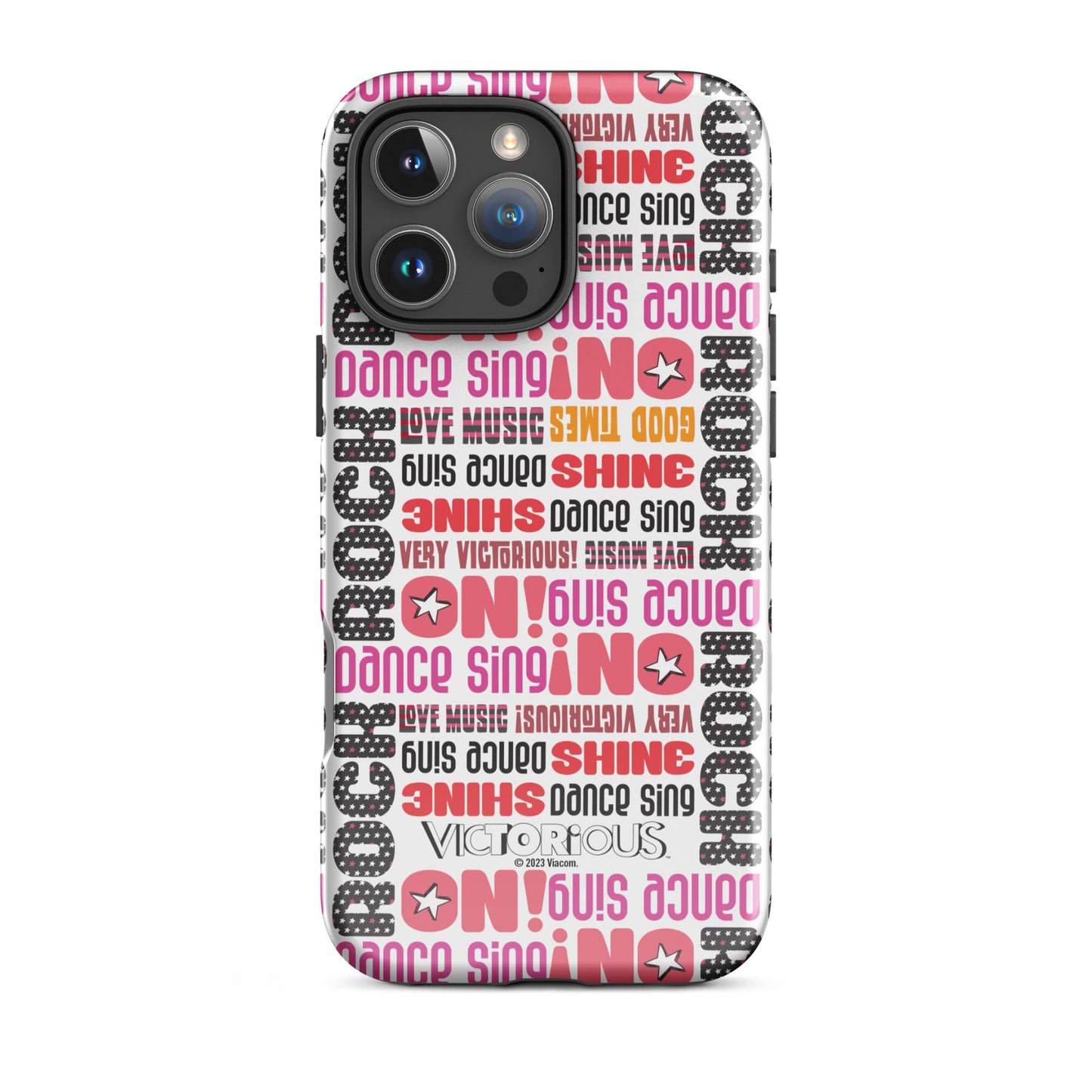Victorious Dance Sing Shine Pattern Tough Phone Case - iPhone - Paramount Shop