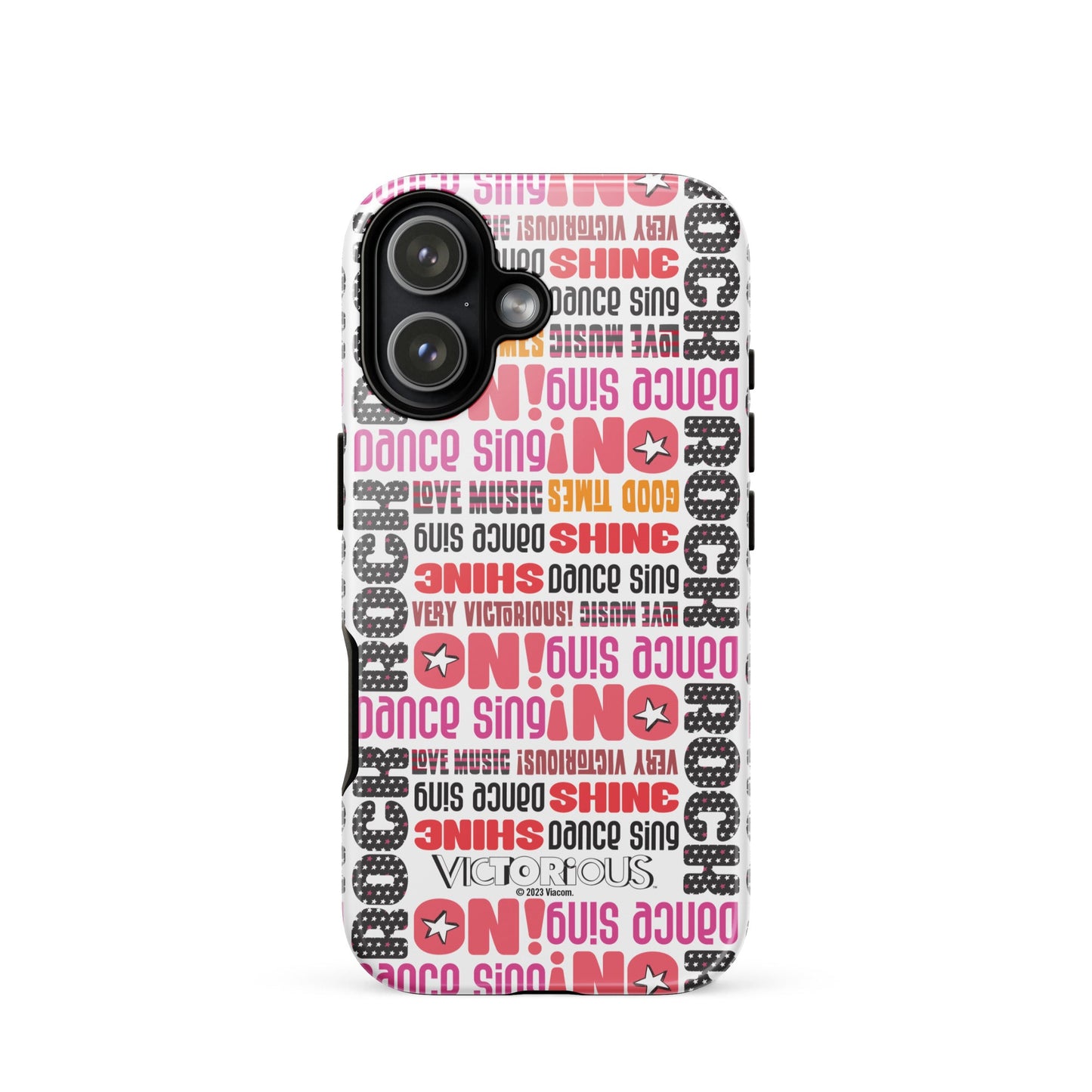 Victorious Dance Sing Shine Pattern Tough Phone Case - iPhone - Paramount Shop