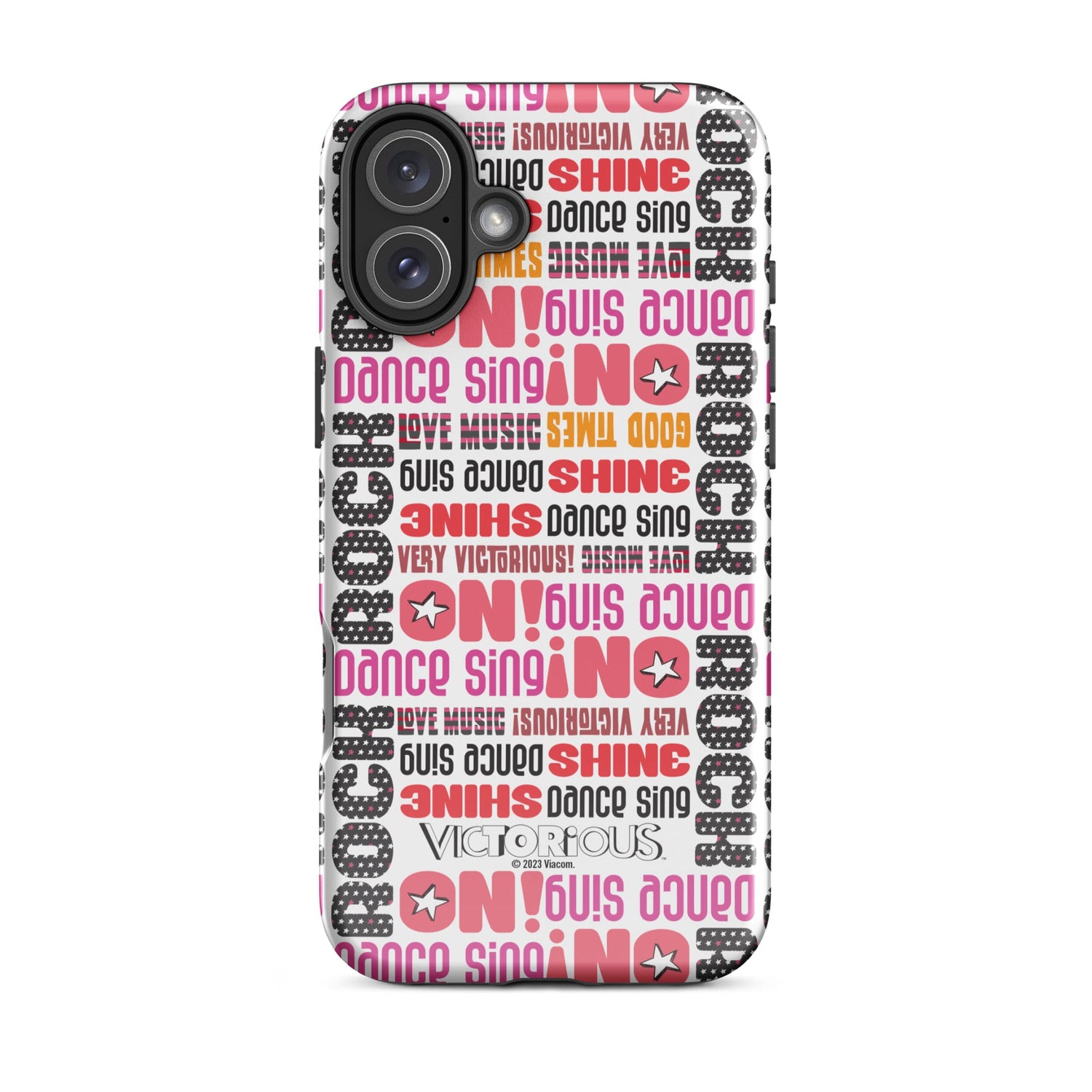Victorious Dance Sing Shine Pattern Tough Phone Case - iPhone - Paramount Shop