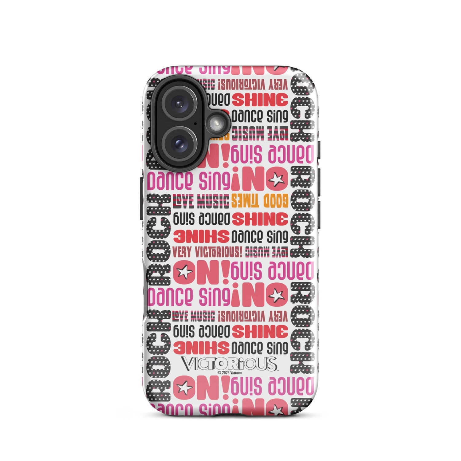 Victorious Dance Sing Shine Pattern Tough Phone Case - iPhone - Paramount Shop