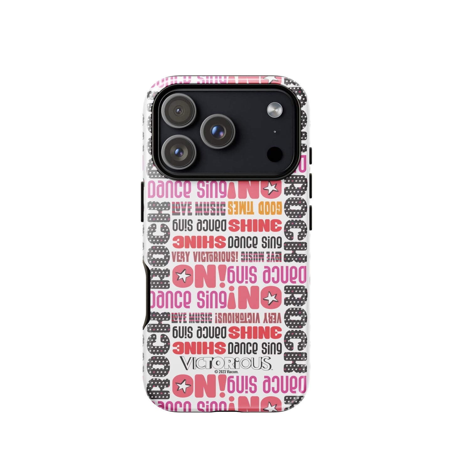 Victorious Dance Sing Shine Pattern Tough Phone Case - iPhone - Paramount Shop