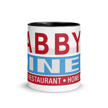 The Running Man Tabby's Diner Two-Tone Mug