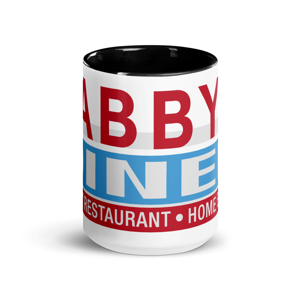The Running Man Tabby's Diner Two-Tone Mug