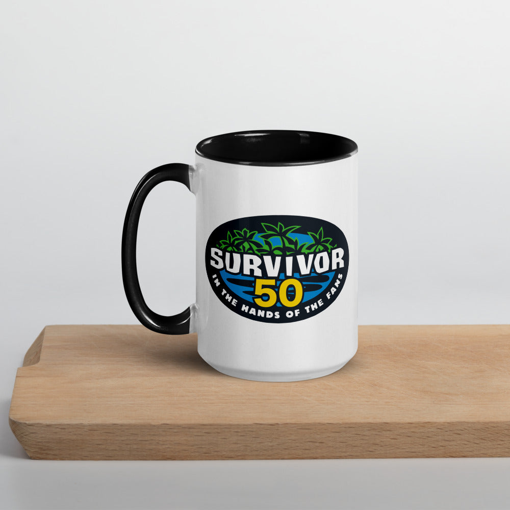 Survivor Two-Tone Mug Season 50 15 oz