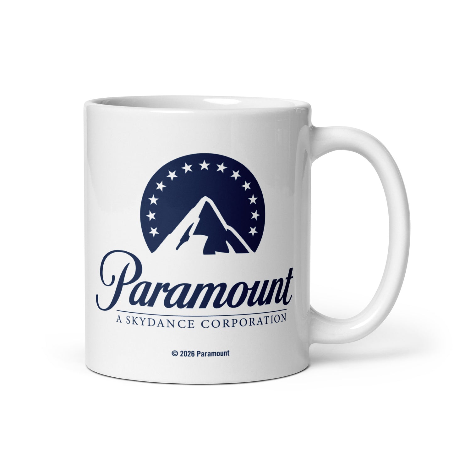 Paramount Logo on 11oz White Ceramic Mug