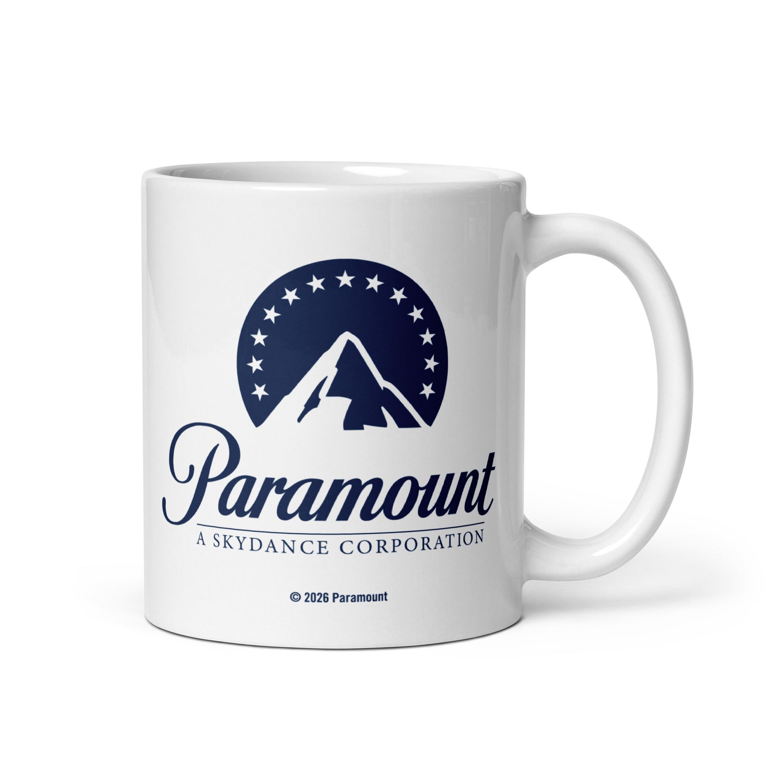 Paramount Logo on 11oz White Ceramic Mug