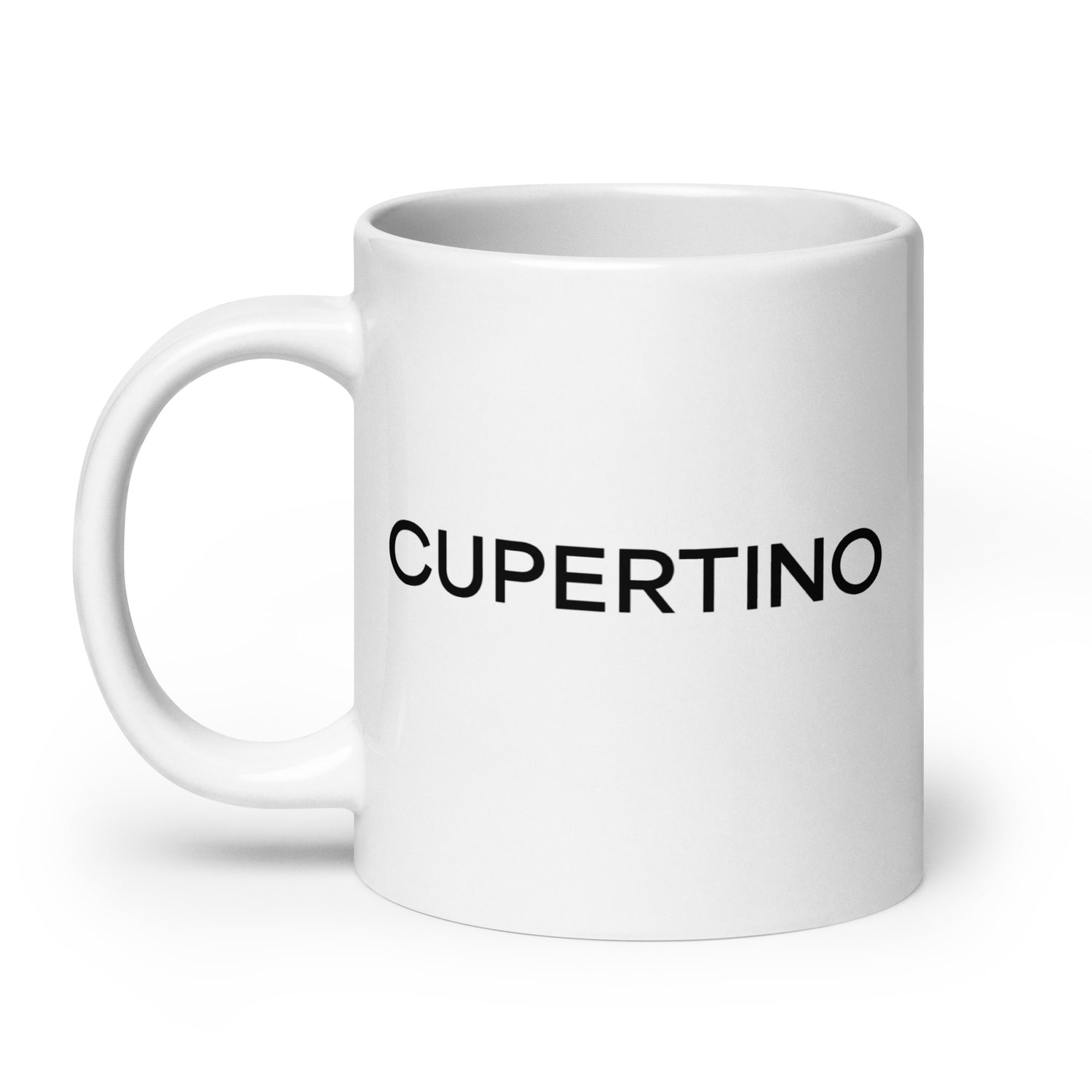 Bottom view of the coffee mug showing the smooth ceramic base