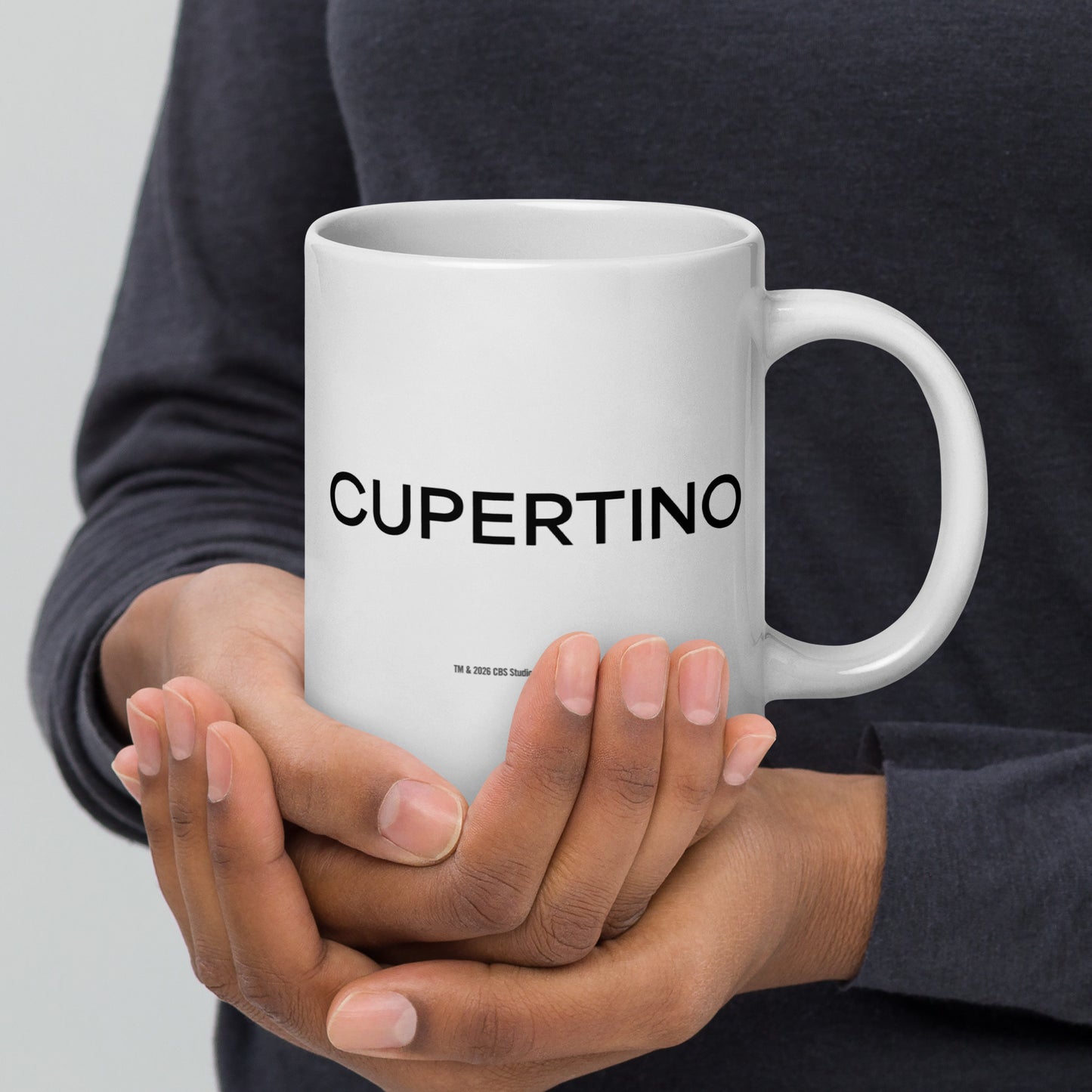 Stacked view showcasing multiple size variants of the Cupertino mug