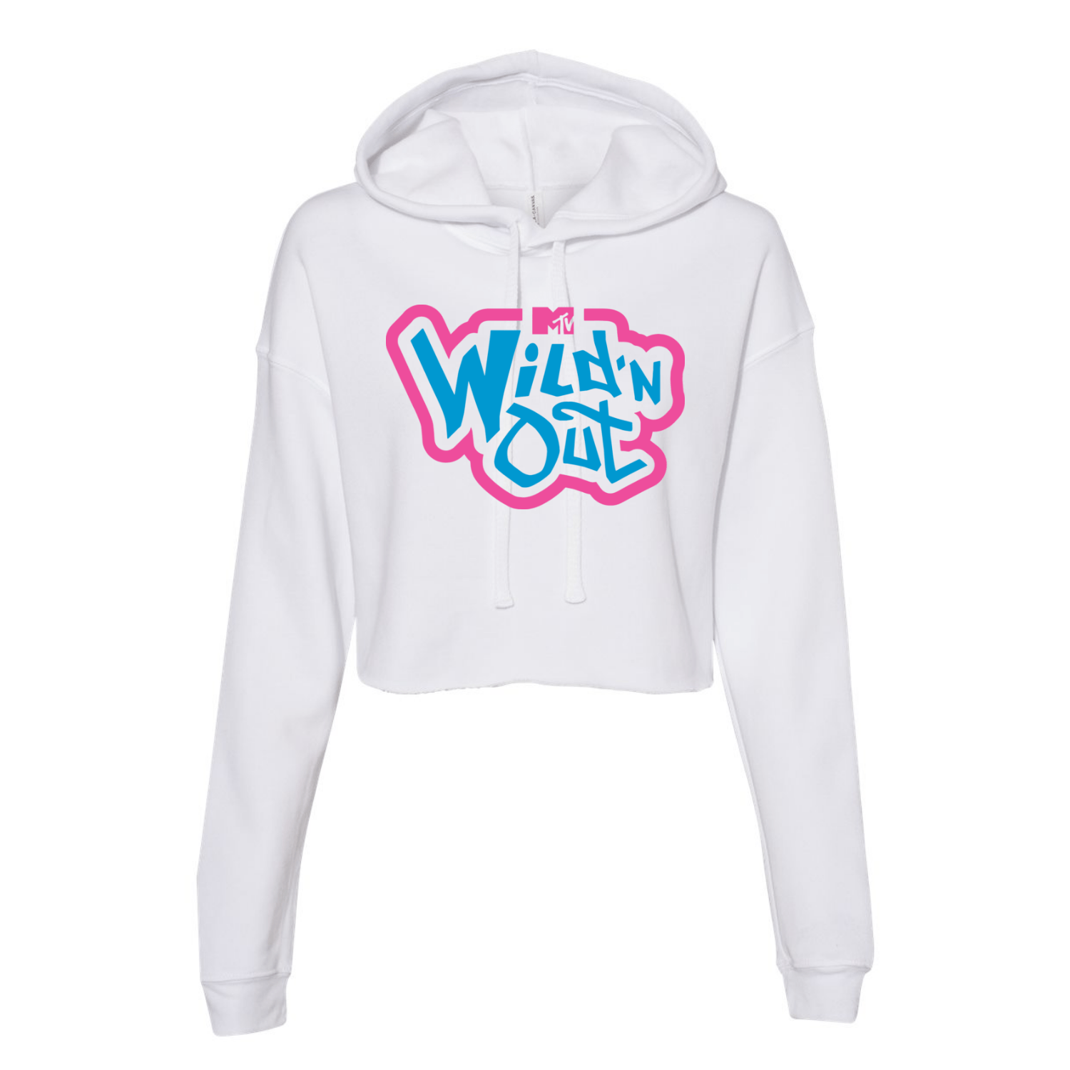 Wild 'N Out Neón MujeresSudadera con capucha New School Crop Fleece