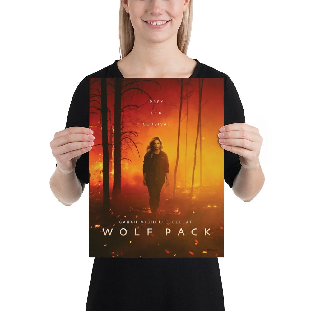 Wolf Pack Prey For Survival Premium Matte Paper Poster - Paramount Shop