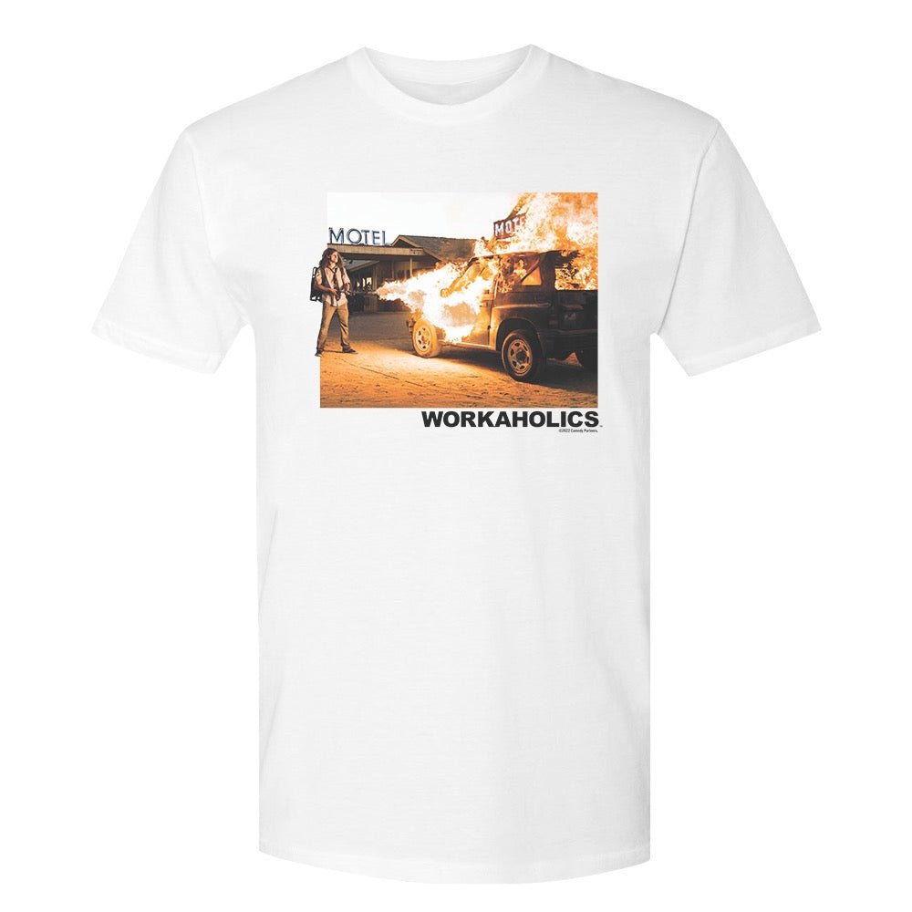 Workaholics Motel Adult Short Sleeve T - Shirt - Paramount Shop