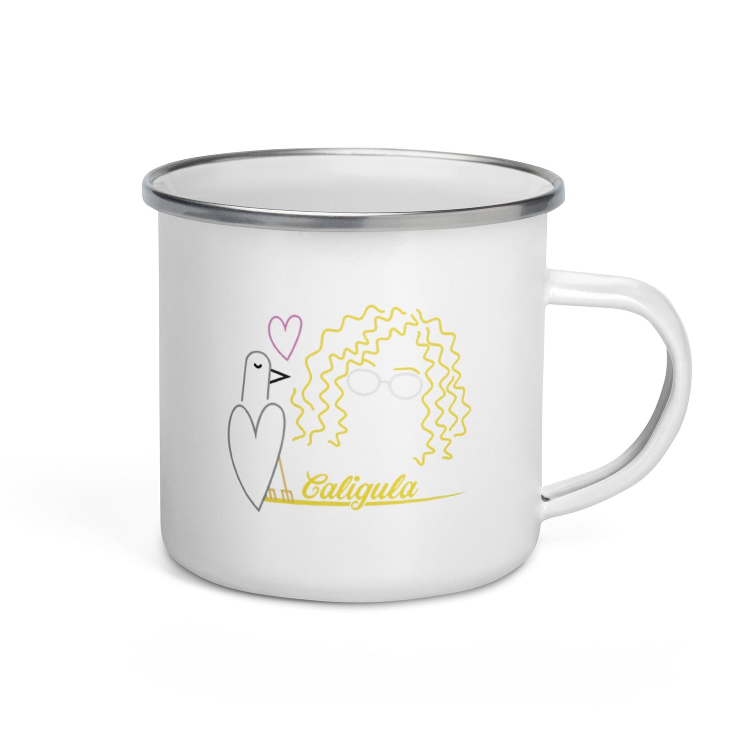 Yellowjackets Caligula Enamel Mug - Paramount Shop