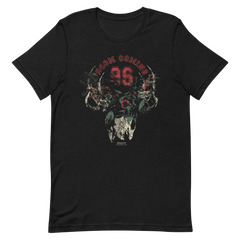 Yellowjackets Schicksalhaftes Erwachsene Kurzärmeliges T-Shirt - Schwarz / SM