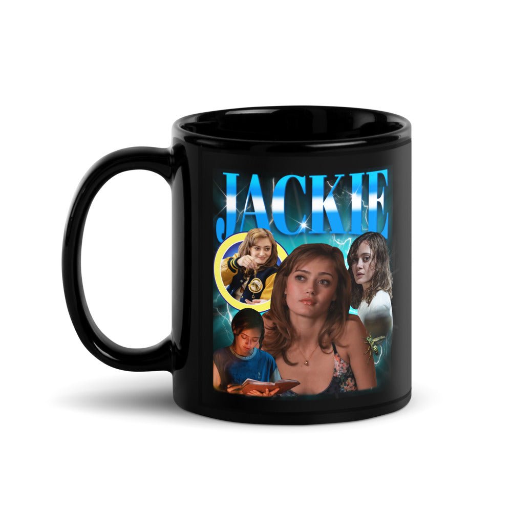 Yellowjackets Jackie Heartthrob Black Glossy Mug