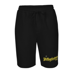Yellowjackets Logo Men's Fleece Shorts - Black / S