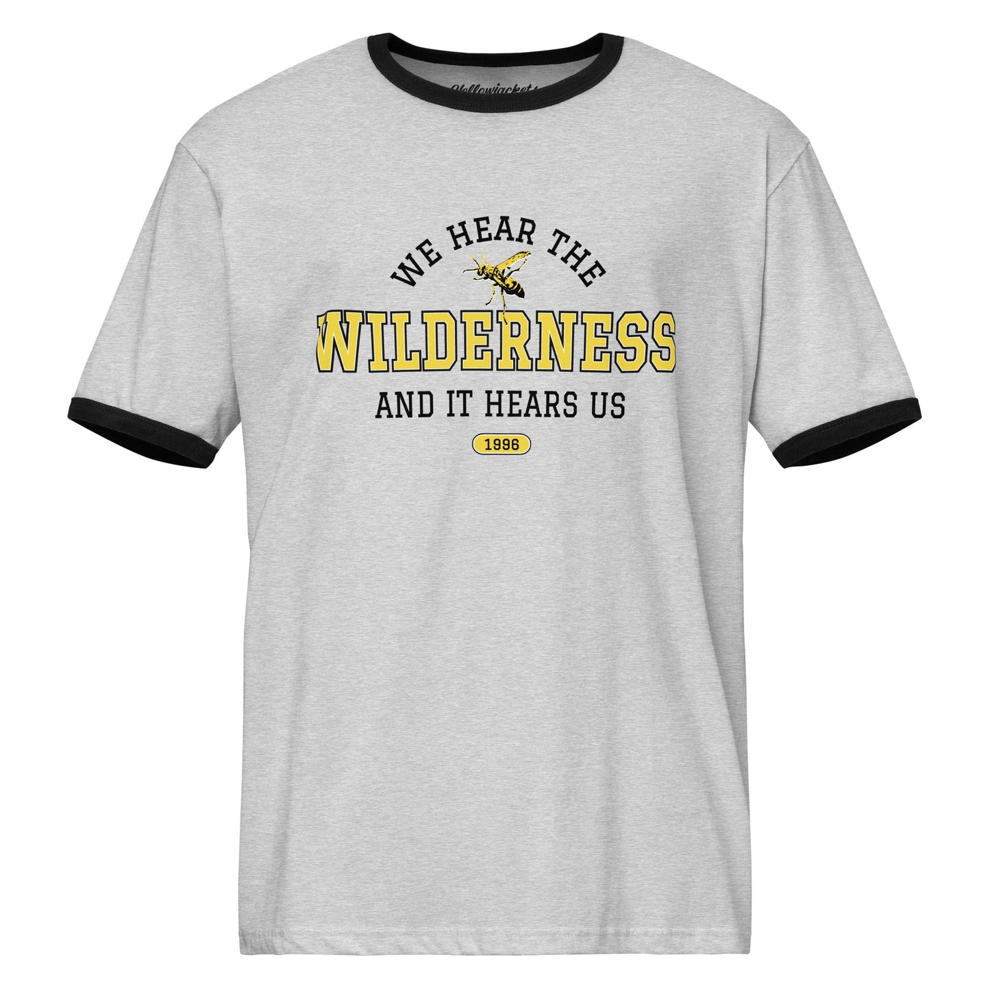 Yellowjackets Ringer T-Shirt We Hear the Wilderness - Paramount Shop