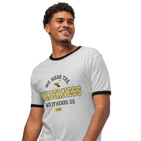 Yellowjackets Ringer T-Shirt We Hear the Wilderness - Paramount Shop