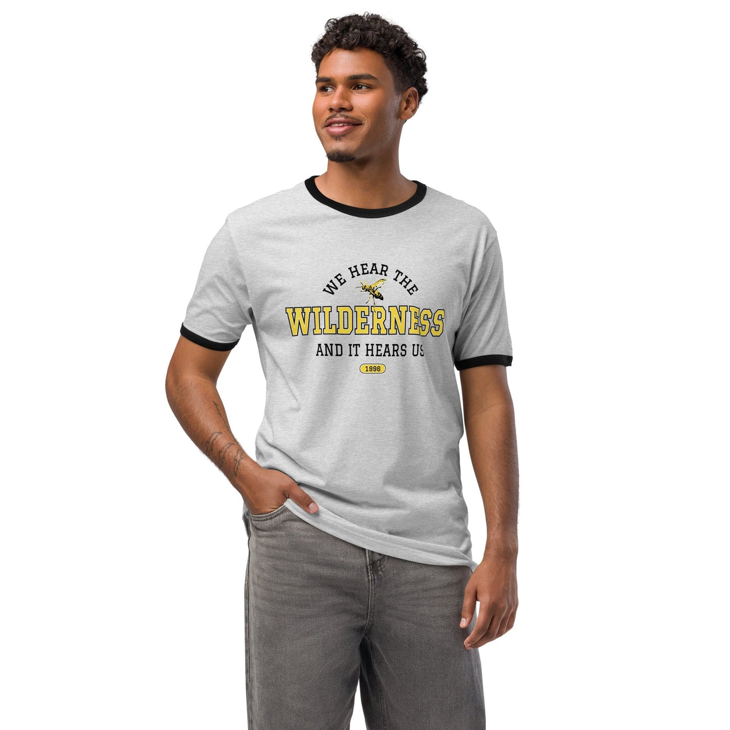 Yellowjackets Ringer T-Shirt We Hear the Wilderness - Paramount Shop