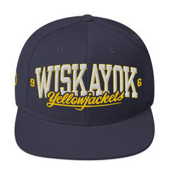 Yellowjackets Gorra Wiskayok '96 Bordada Flat Bill - Marina de guerra / Talla única