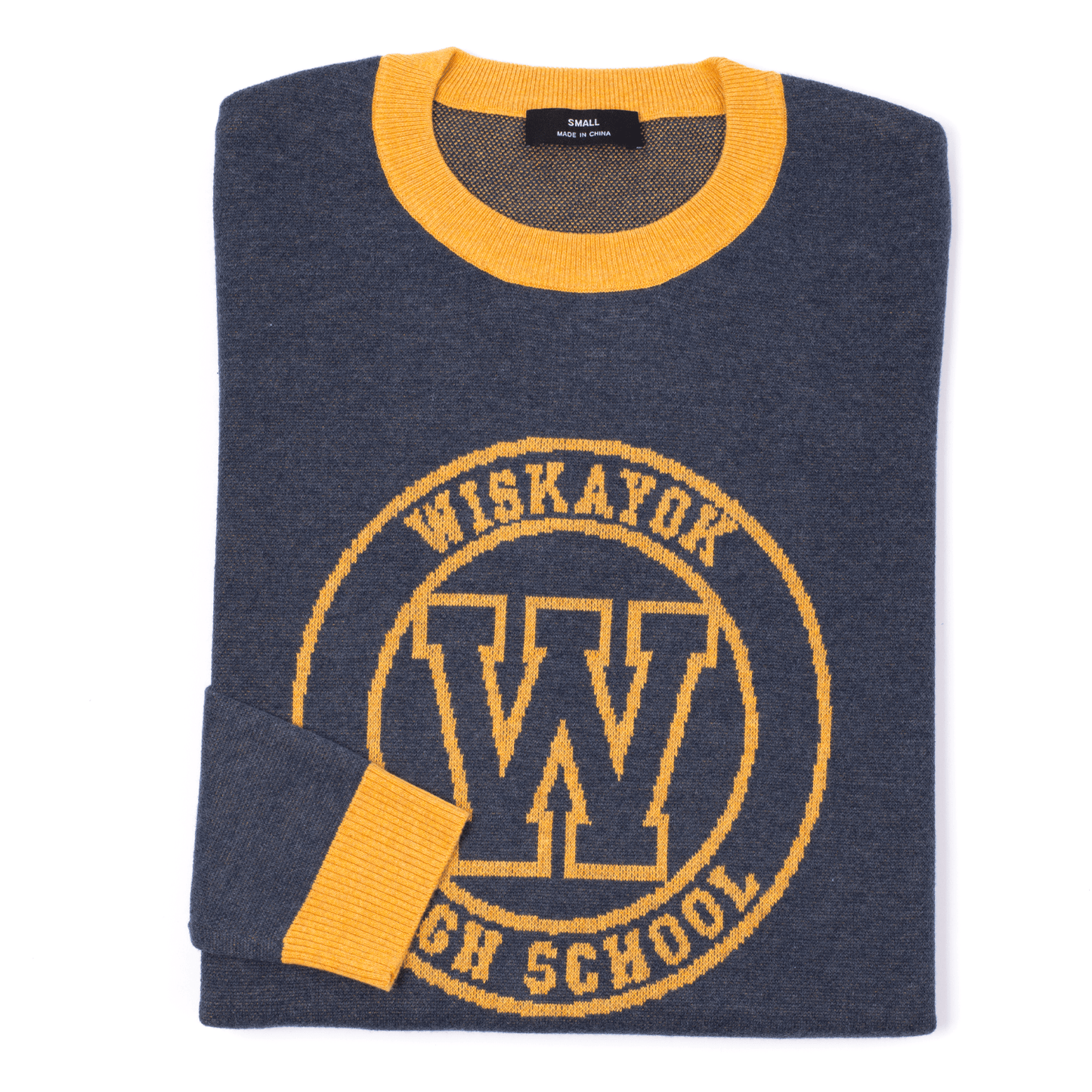 Yellowjackets Wiskayok High School Holiday Unisex Knit Sweater - Paramount Shop