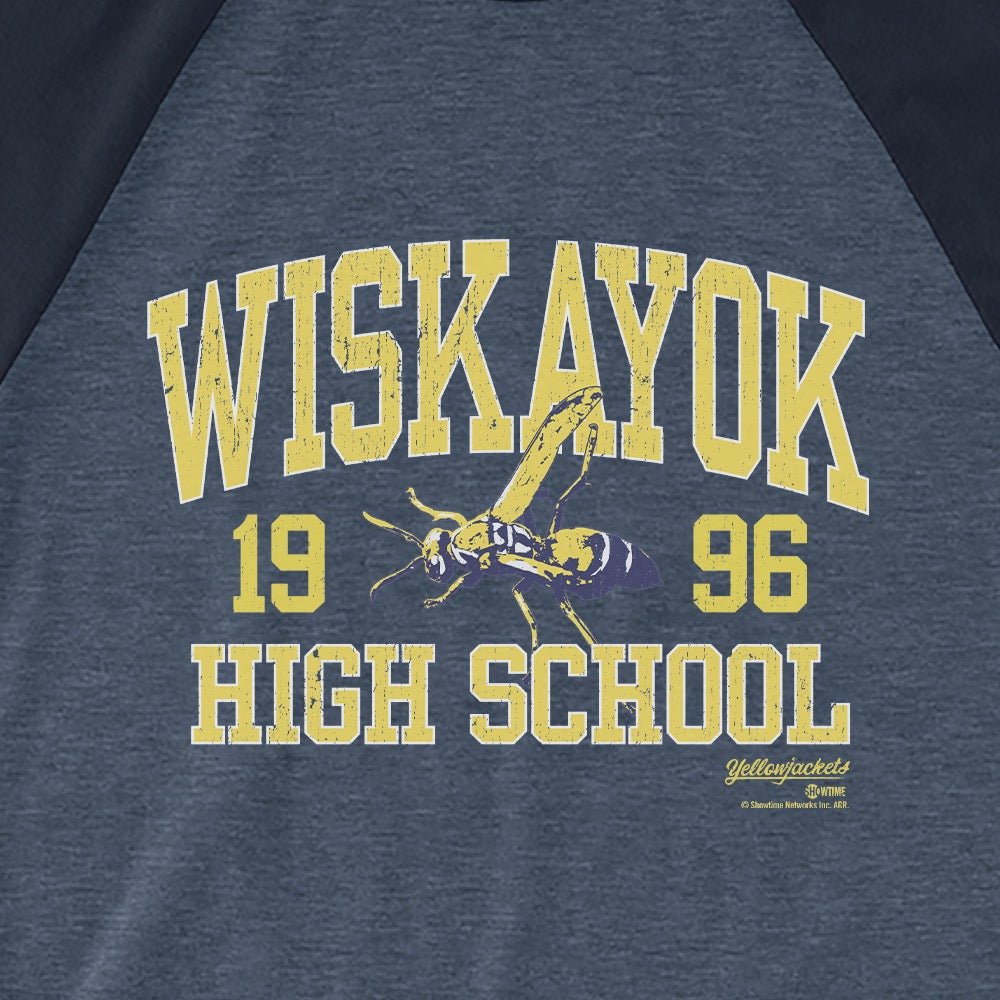 Yellowjackets Wiskayok High School Raglan TShirt Paramount Shop